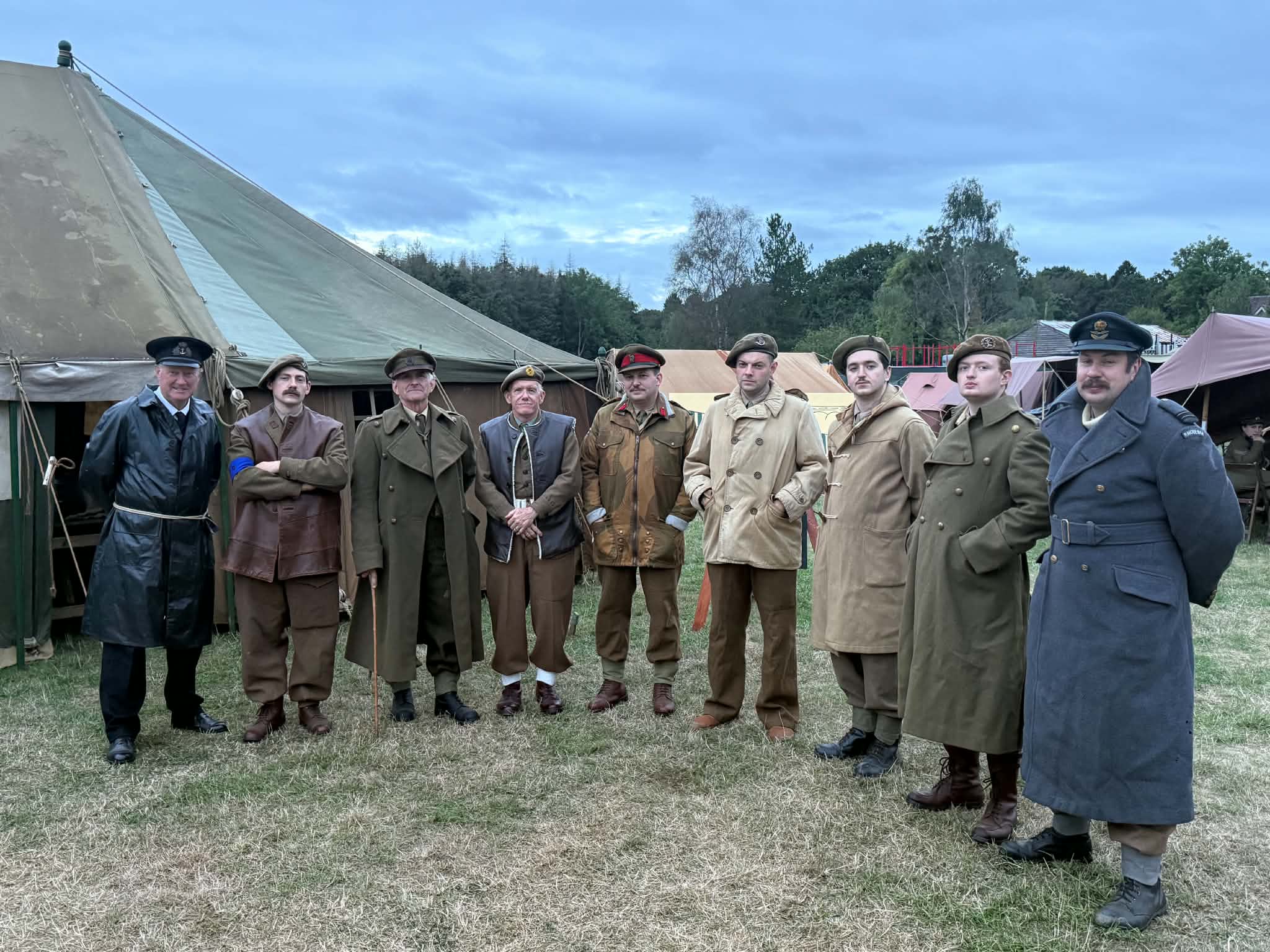 A variety of officer impressions on display at We have Ways Fest 2026.
