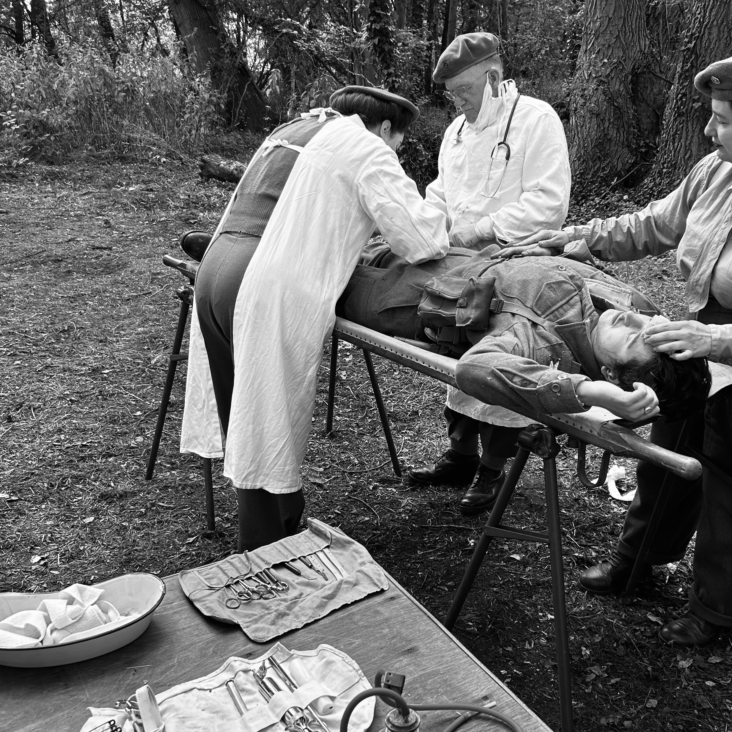 Casualty treatment at Victory Show 2026