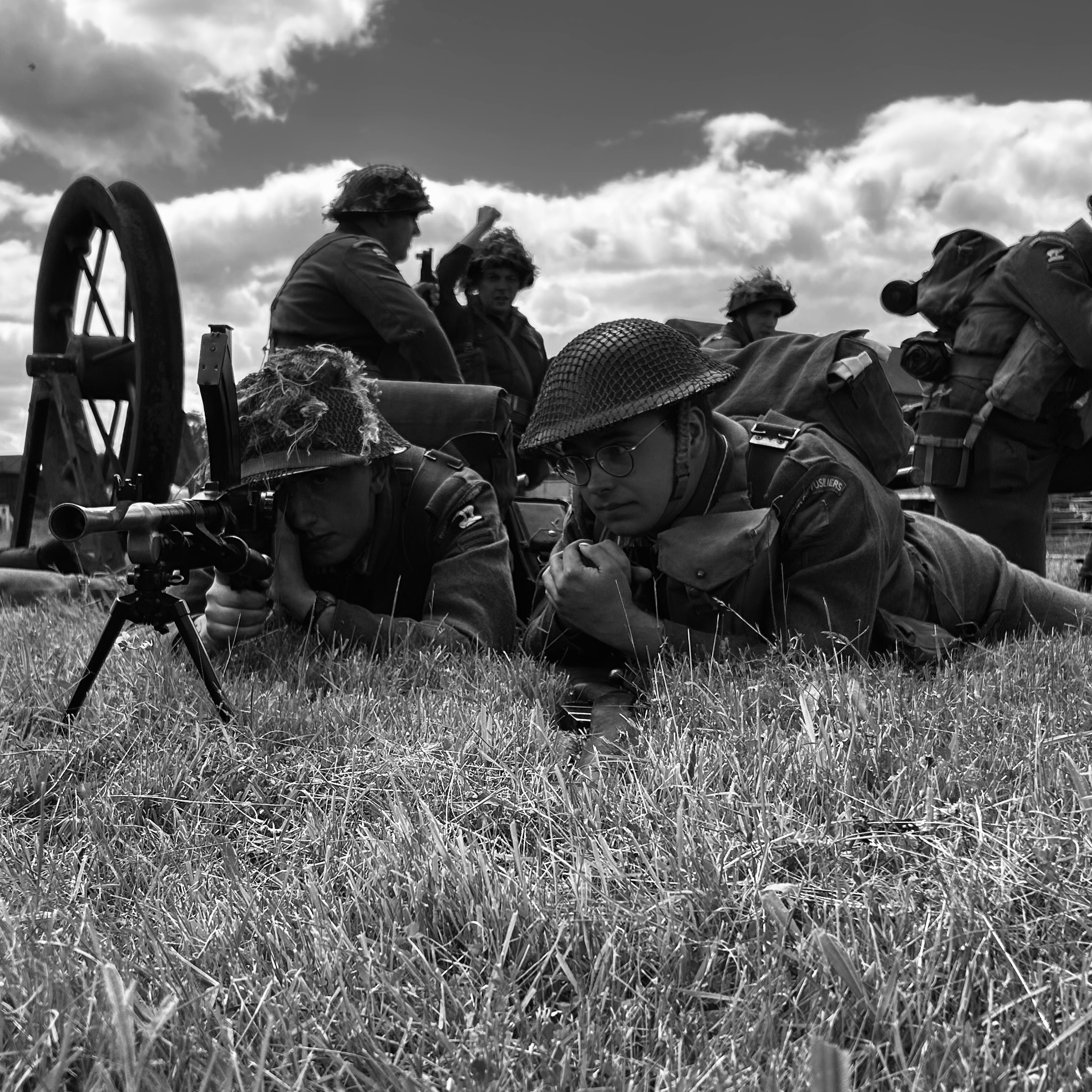 Fieldcraft training at Bowes Railway 2026.