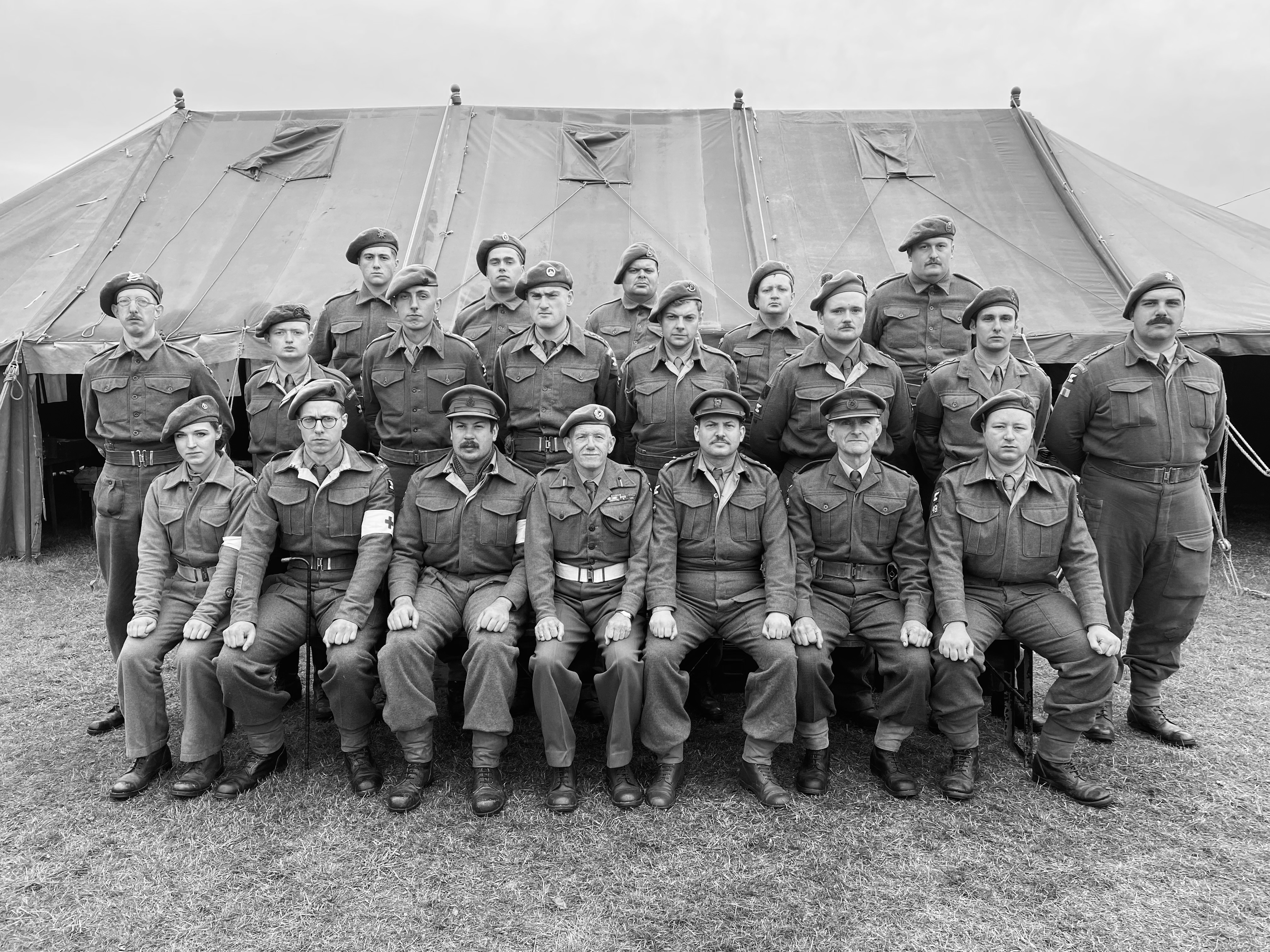 Group photo of the Brigade Staff at We Have Ways Fest 2025.