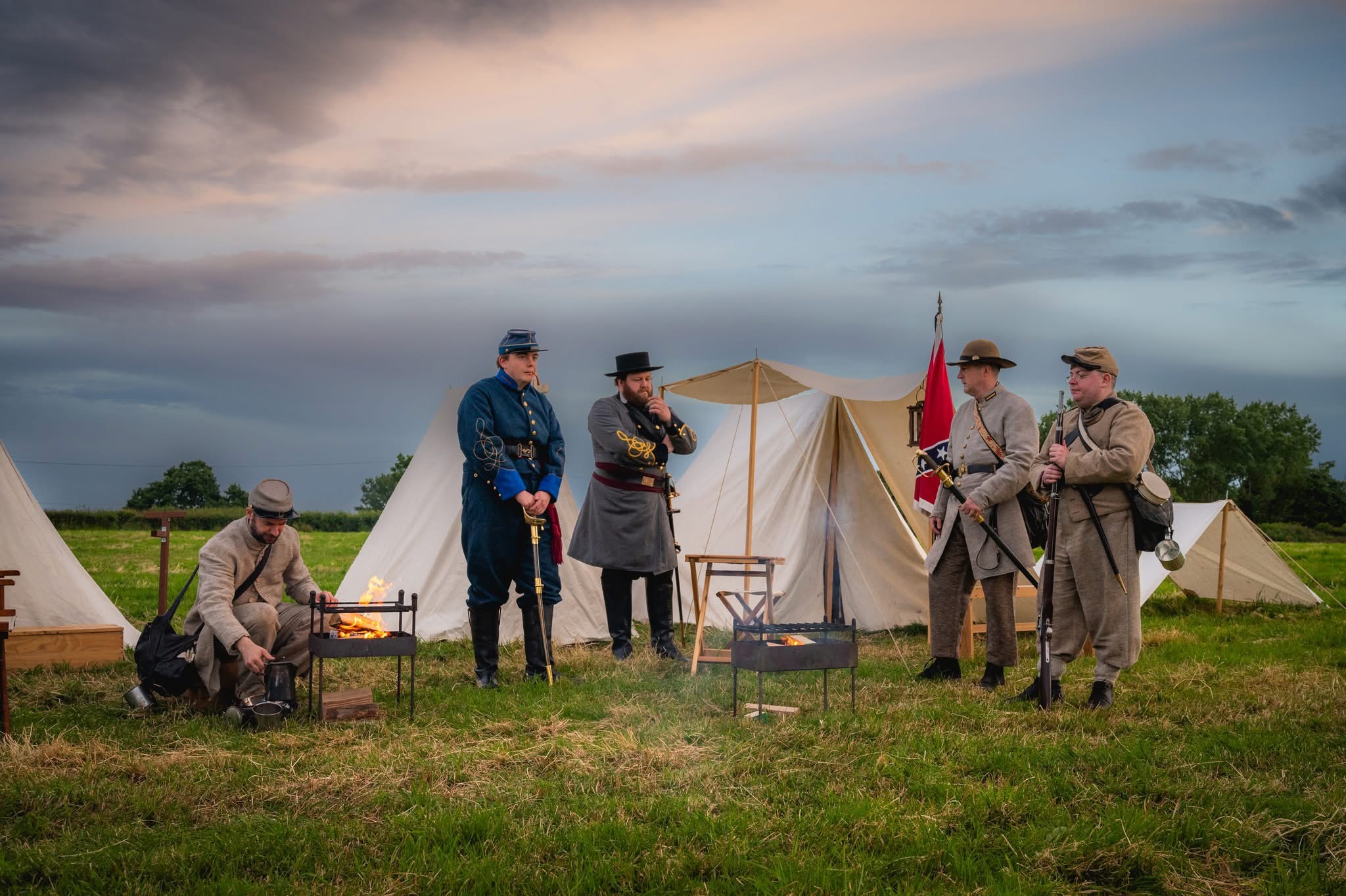 Photo from Company A, 24th Virginia Infantry