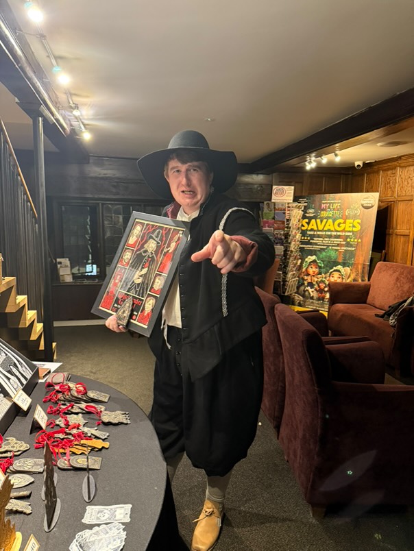 Photo from Dr Danny Buck - Witchfinder