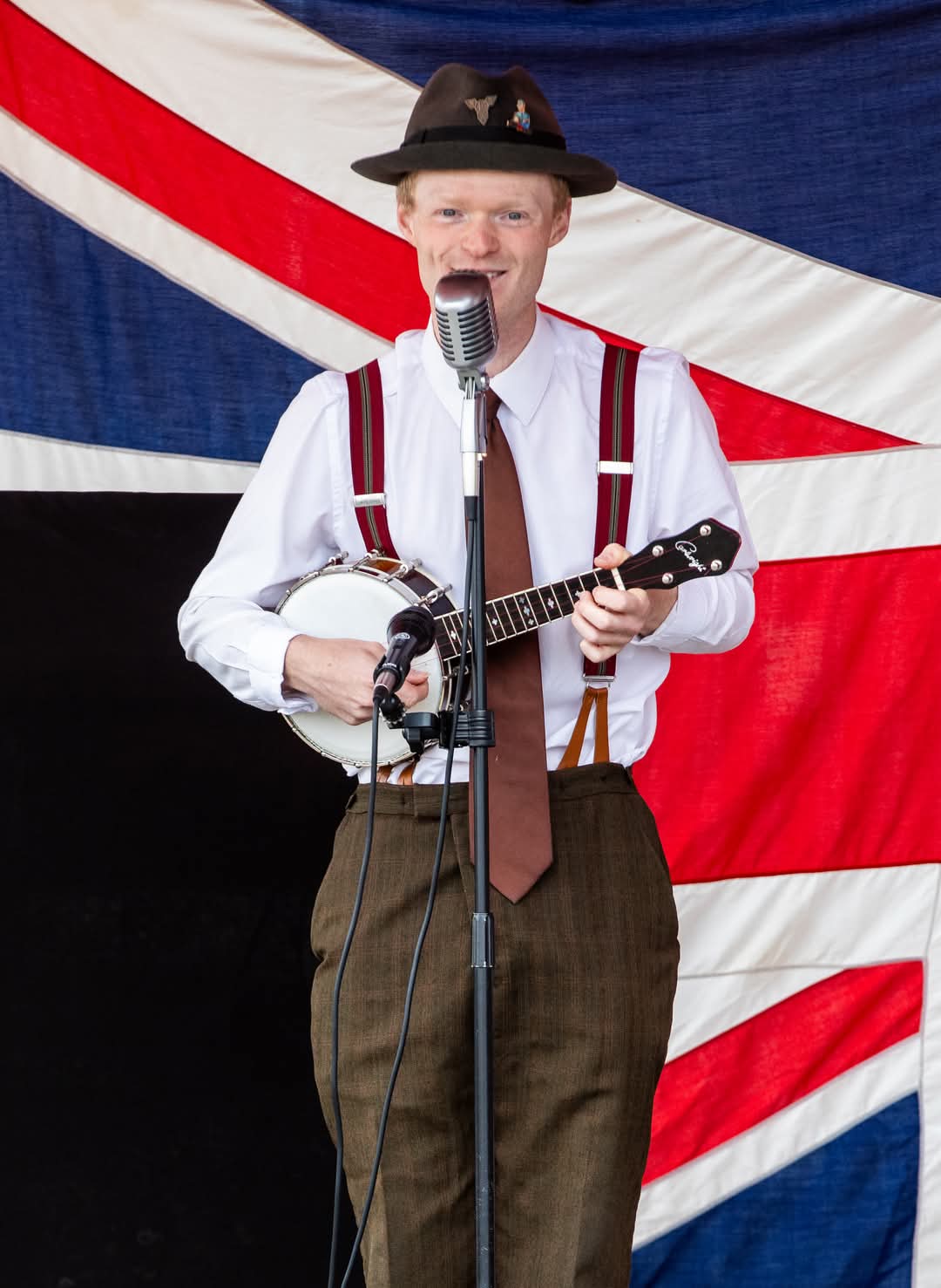 Photo from Kyle Evans as George Formby