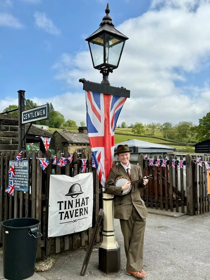 Photo from Kyle Evans as George Formby