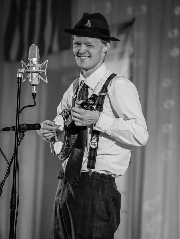 Photo from Kyle Evans as George Formby