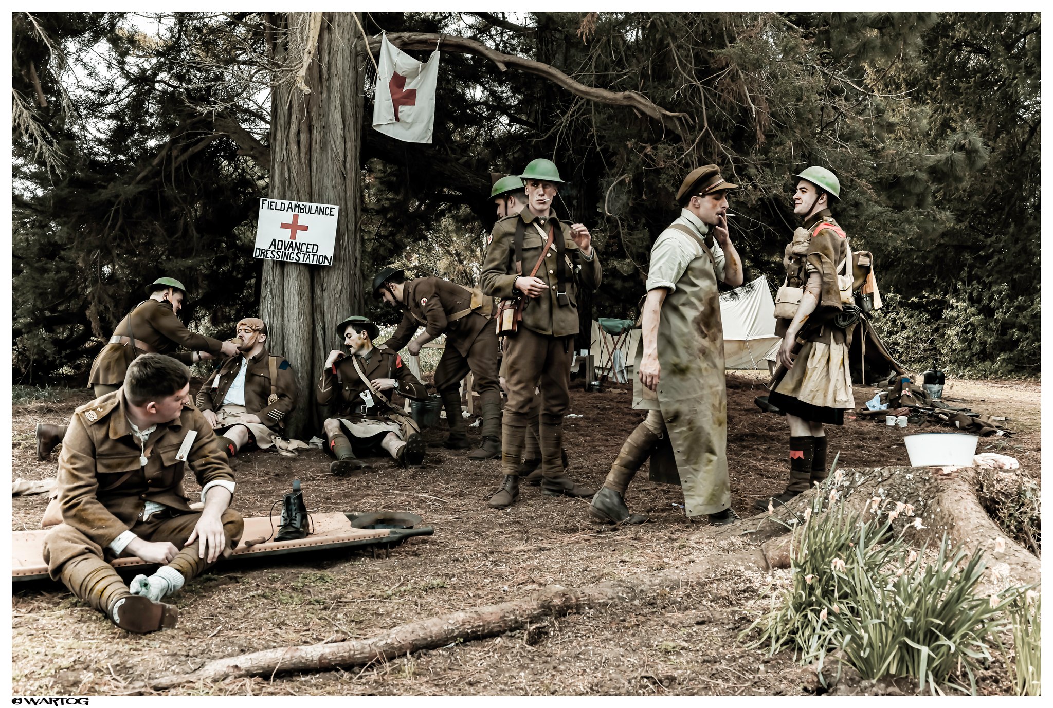 Photo from Scots at War Living History Society