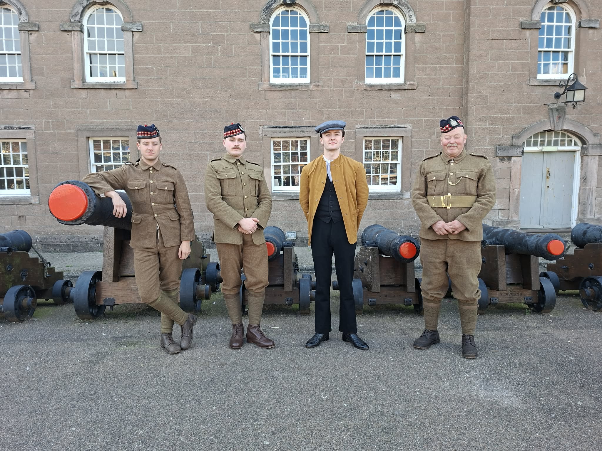Photo from Scots at War Living History Society